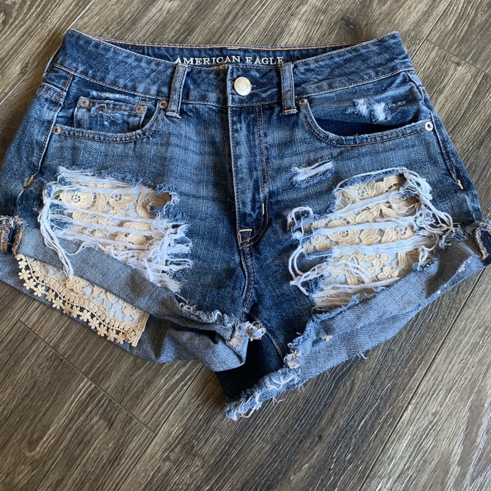 American Eagle Jean Shorts size 4